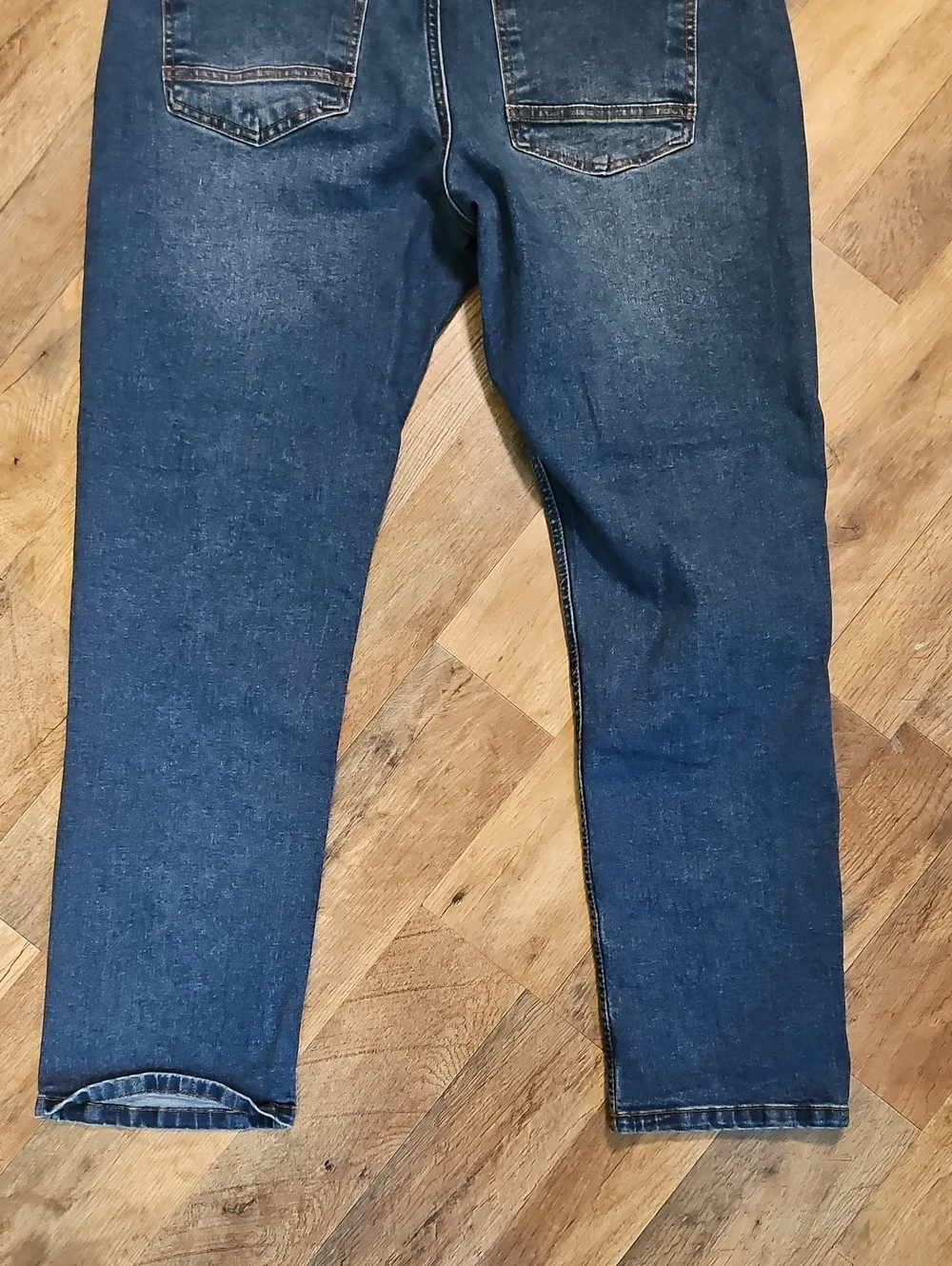 👖Vince Camuto Men's Dark Blue Straight Jeans